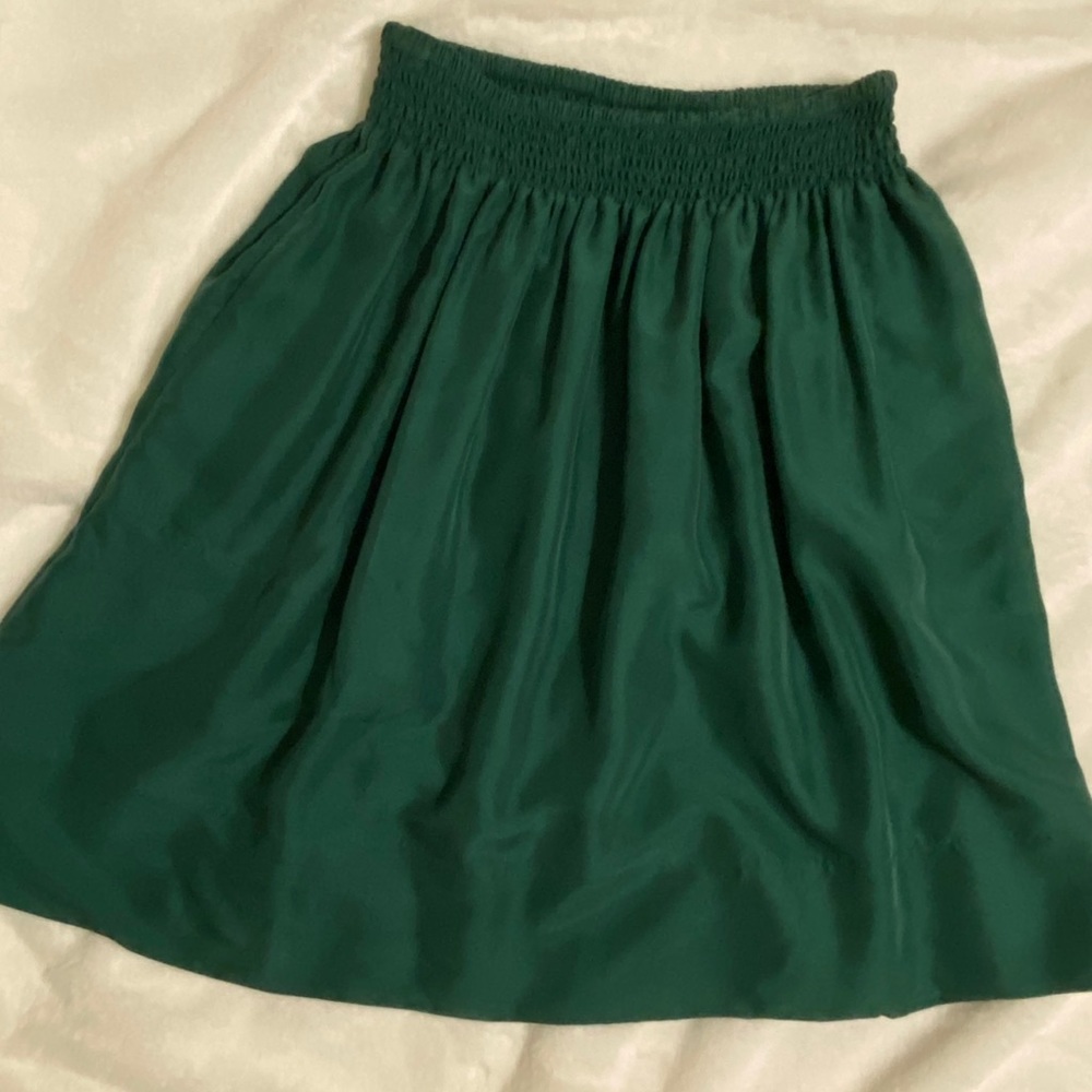 Silk Full Skirt